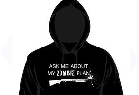Ask Me About My Zombie Plan Hoodie