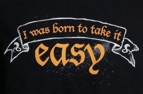 Born to Take it Easy Shirt (Black)