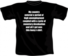 Monetary Devaluation Shirt