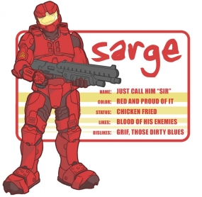 Cartoon Sarge Shirt