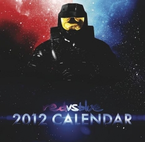 Red vs. Blue 2012 Calendar