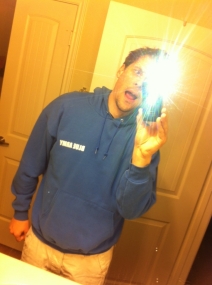Caboose Pullover Hooded Sweatshirt (Blue)