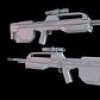 Halo's 1,2 and 3' Battle Rifle 
